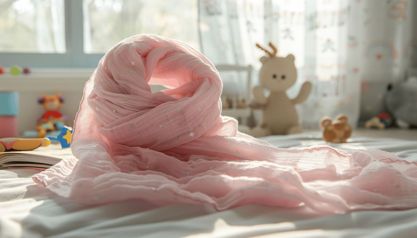 Eco - Choisir le parfait chèche en double gaze pour votre fille